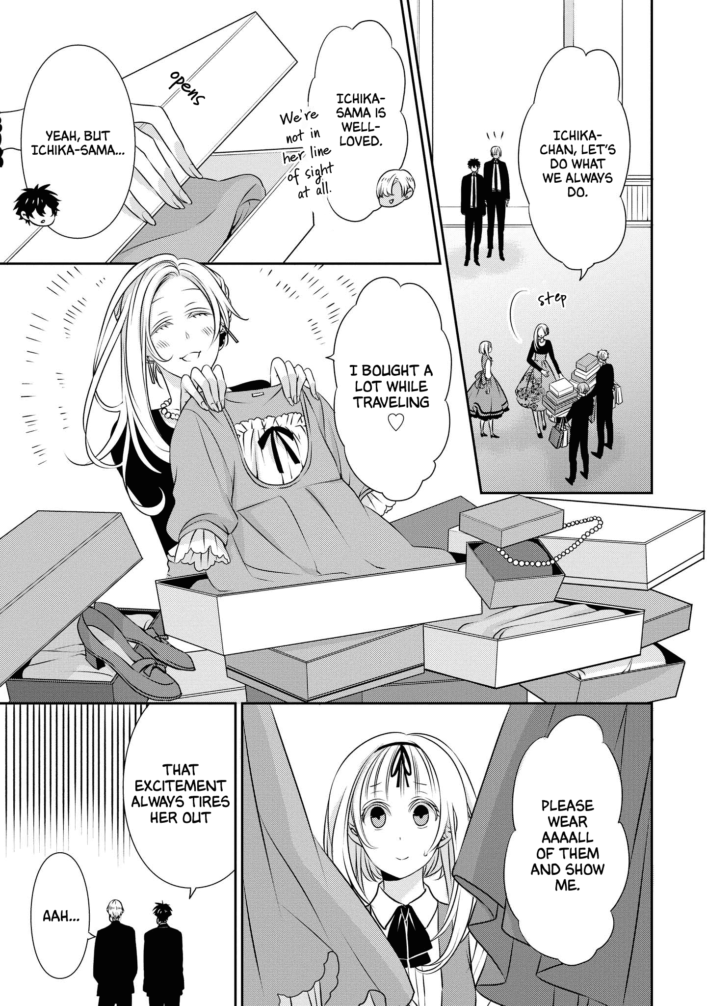 Ojou-sama ga Mamorasete Kurenai Chapter 9 3